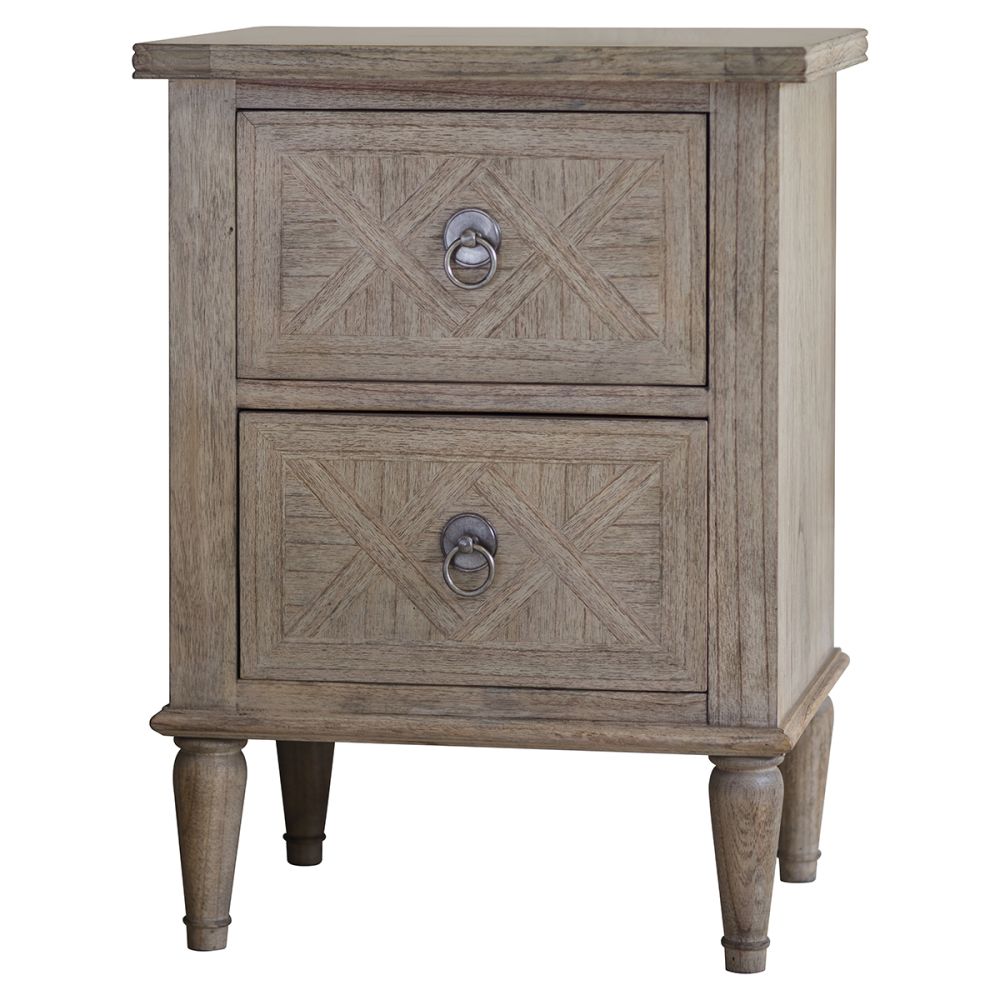 Ambrose 2 Drawer Bedside Table