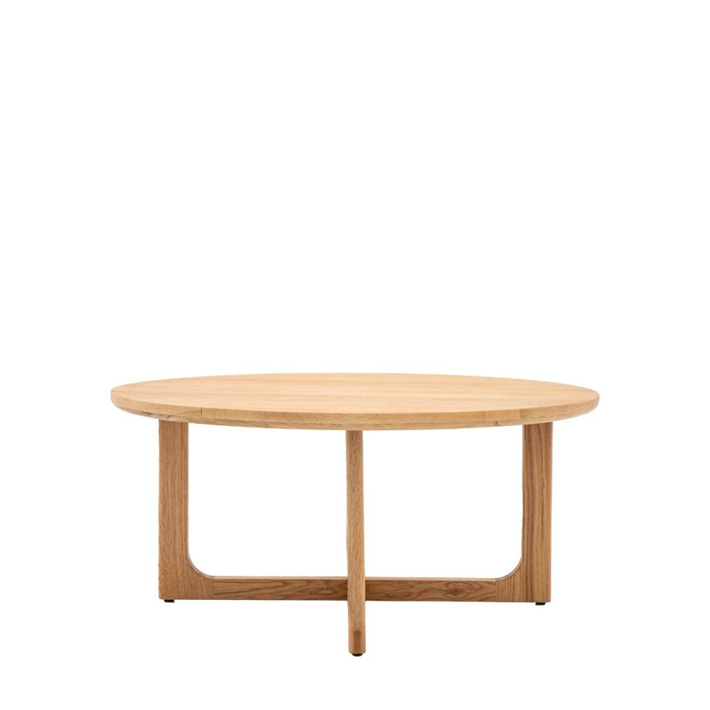 Nikko Round Coffee Table - Natural