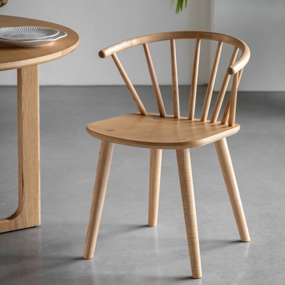 Nikko Dining Chair - Natural - Set of 2