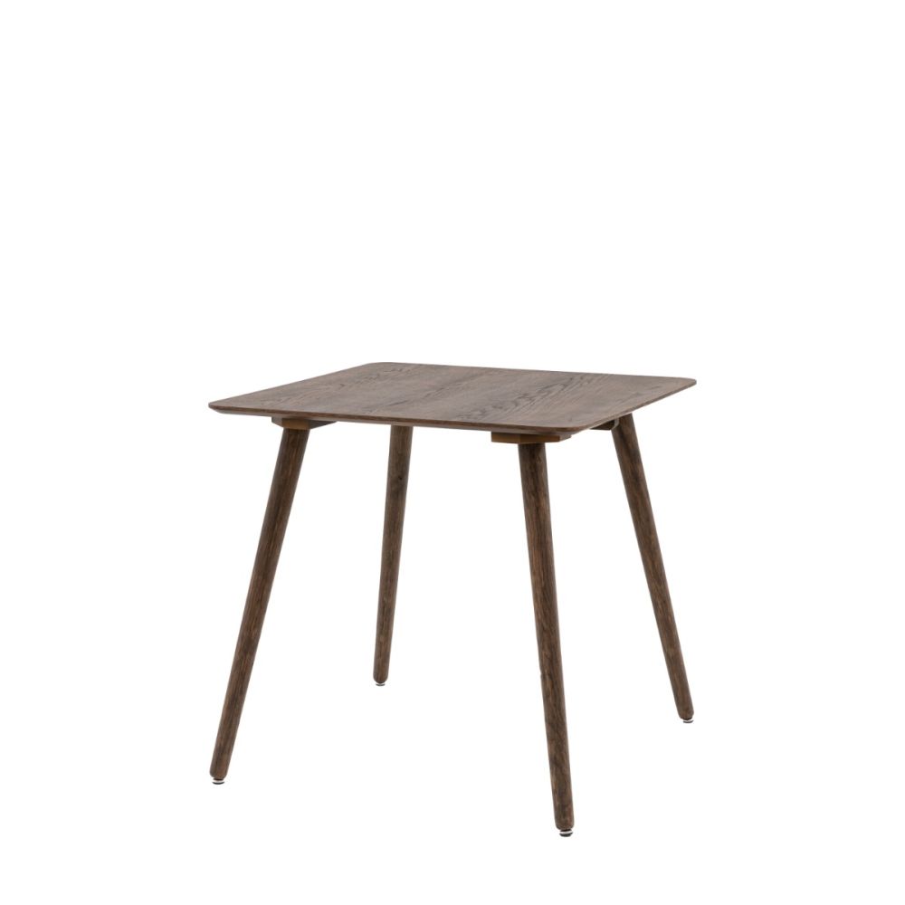 Deauville Square Dining Table - Smoked