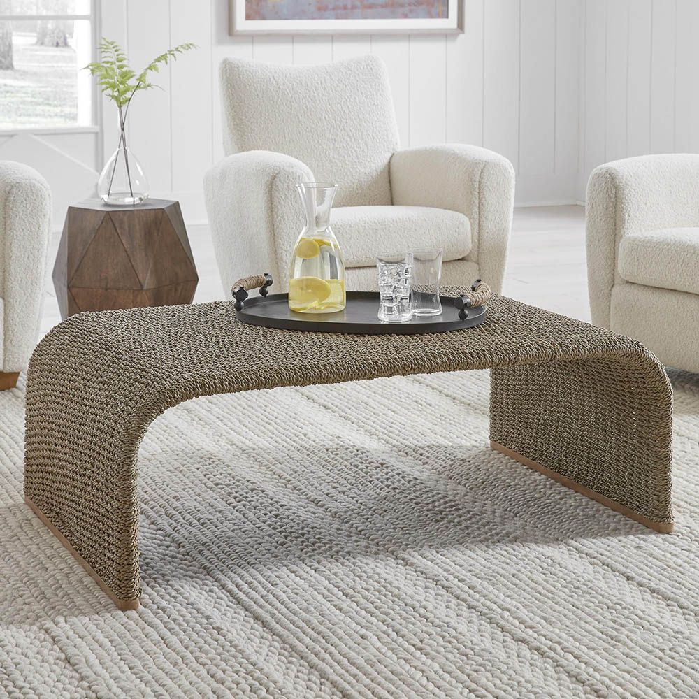 Calabria Woven Seagrass Coffee Table