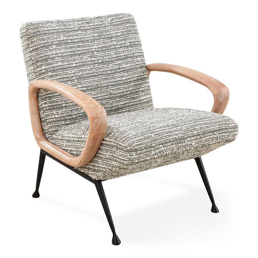 Gainsbourg Lounge Chair - Natural Green