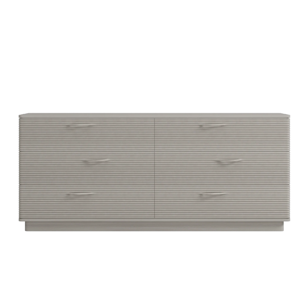 Fallon Carved 6-drawer Chest