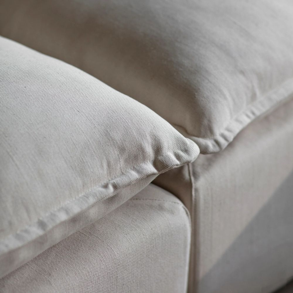 Aldbury Oatmeal Tailored Chaise Sofa