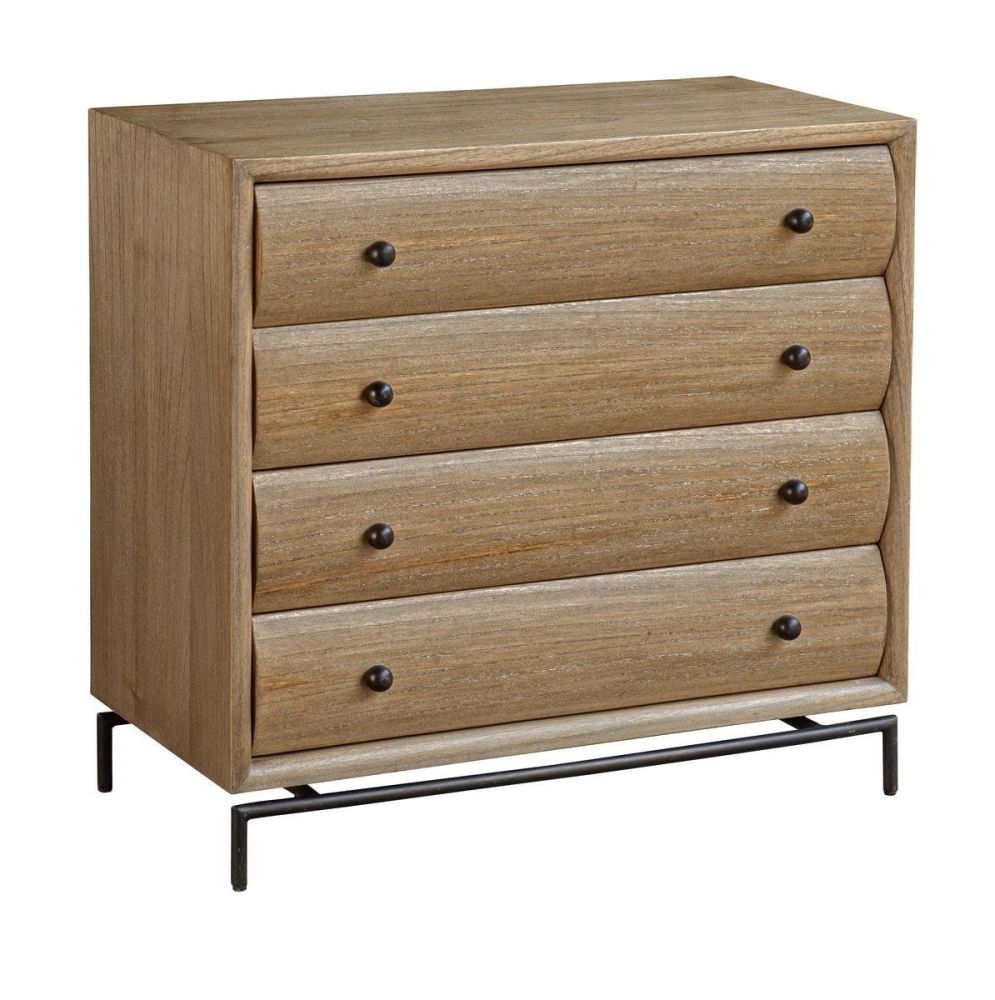 Millard Curved 4-Drawer Chest
