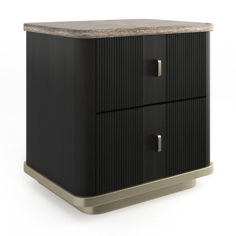 Rhythm Bedside Table - Dark - S
