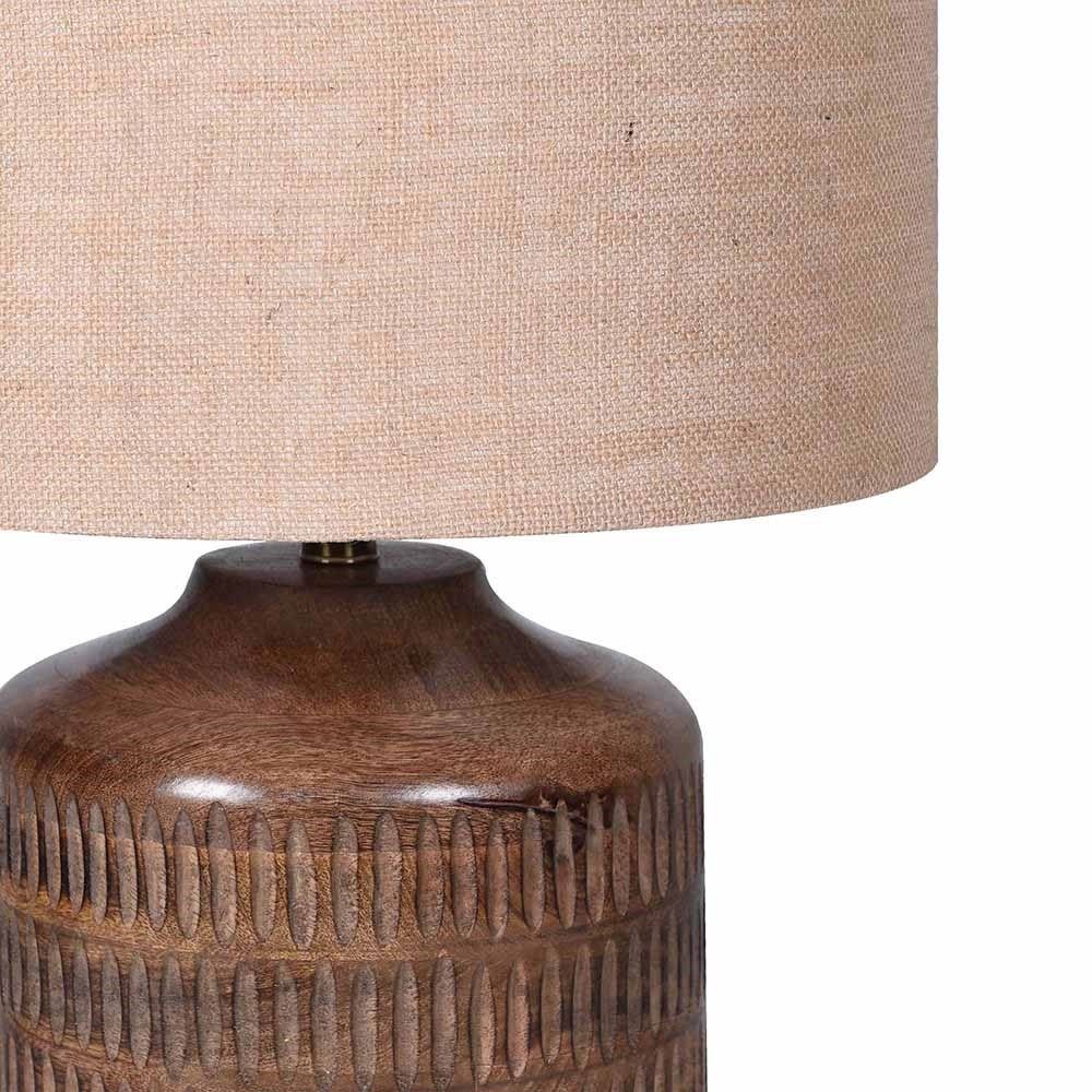 Langton Carved Table Lamp