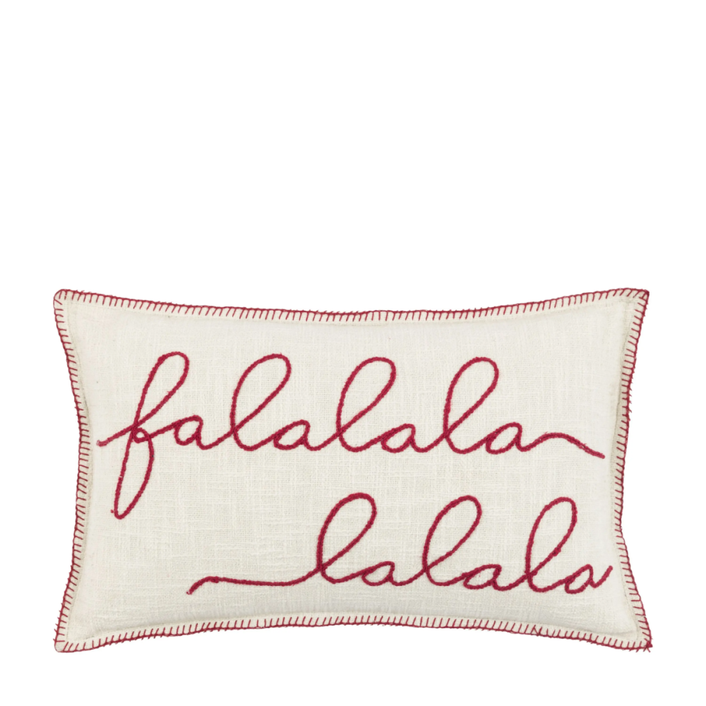 Festive Stitched Cushion