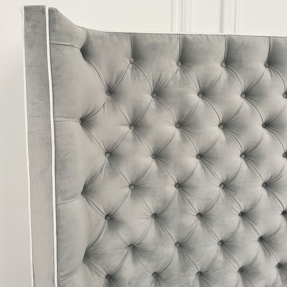 Clearance Laurent Bed - Superking - Harbour Mist