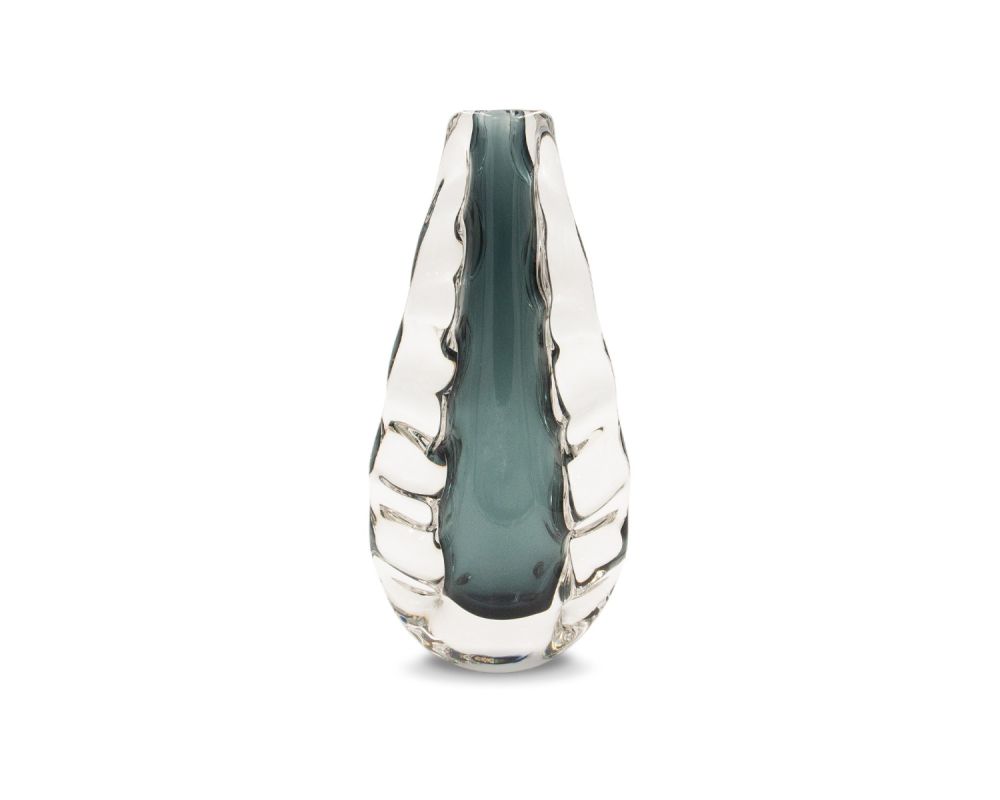 Astell Crystal Blue Vase - Medium