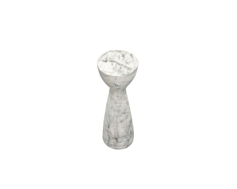 Akali Side Table - White - S