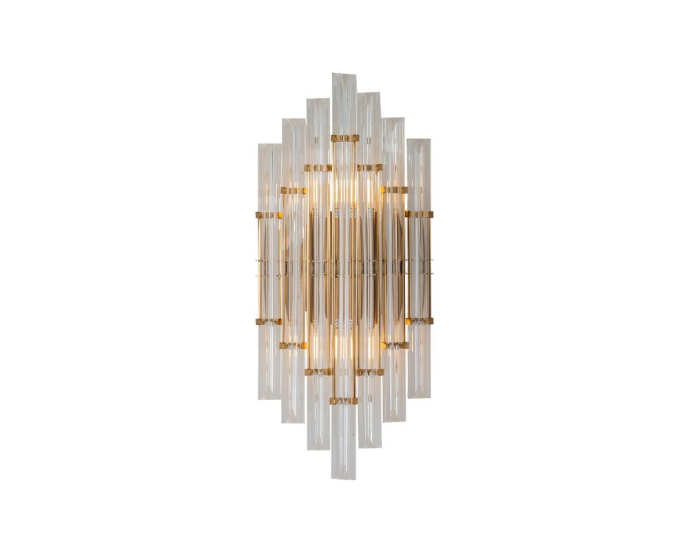 Drop Wall Lamp - Brushed Brass