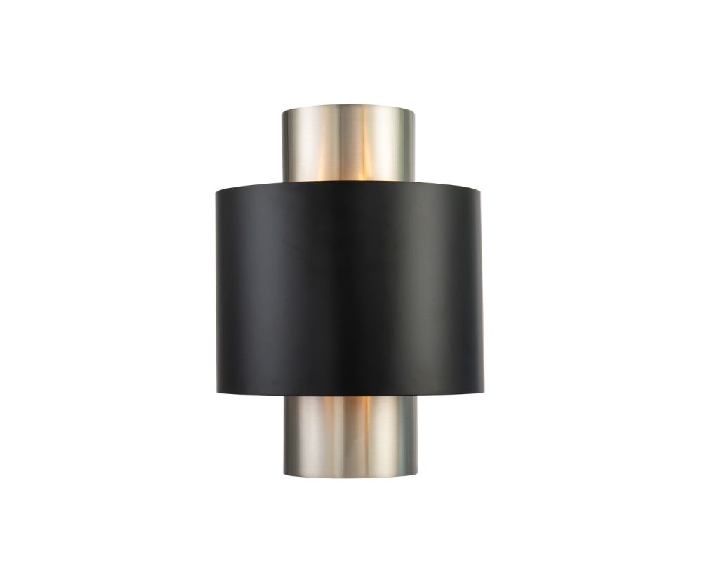 Logan Wall Lamp - Satin Nickel Plating