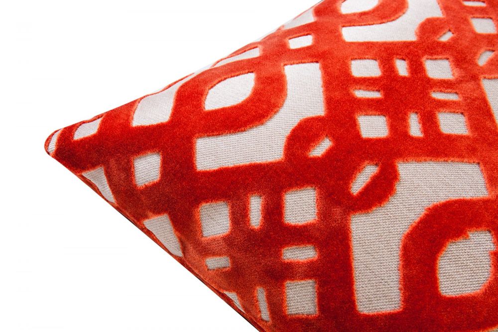 Monarch Tangerine Cushion