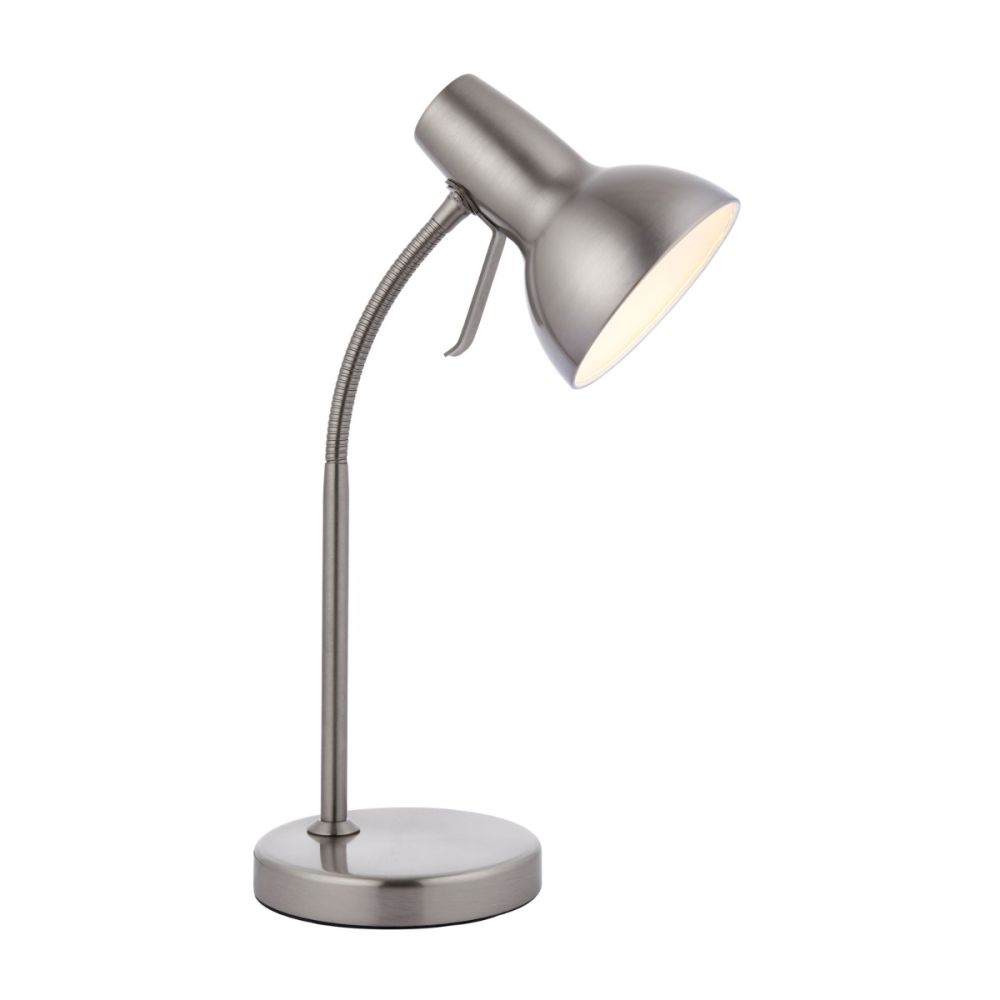 Capri USB Table Lamp - Nickel