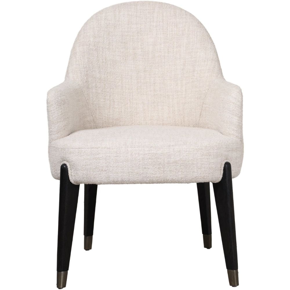 Luna Dining Armchair - Dark