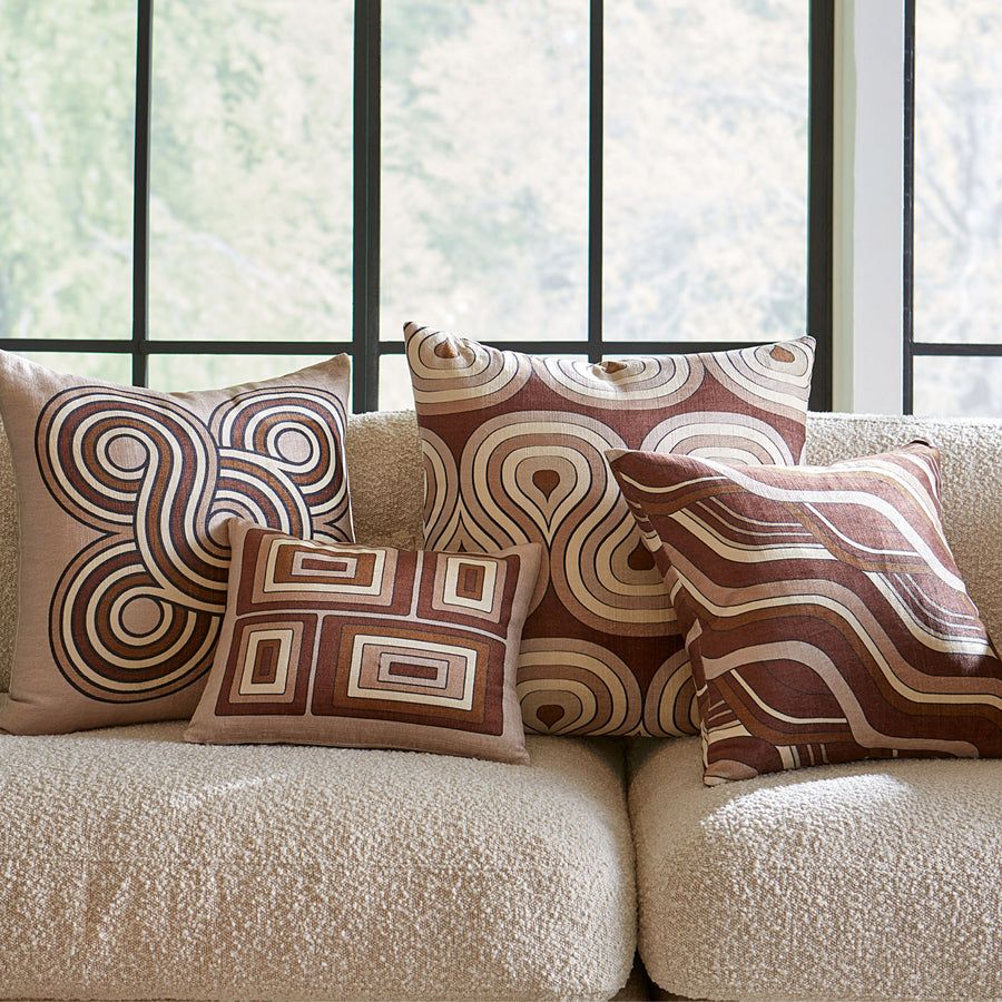 Milano Champagne Mod Tide Cushion