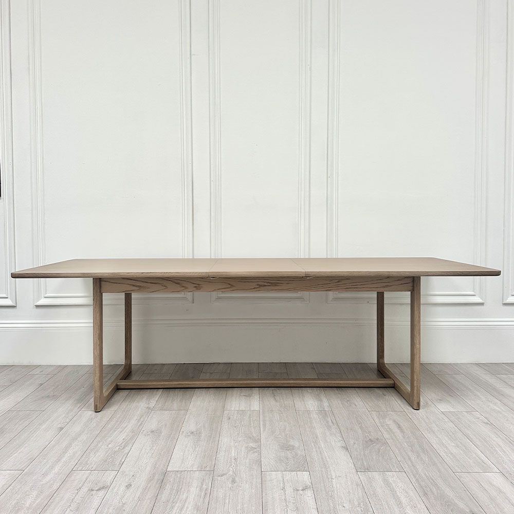 Clearance Nikko Dining Table - Smoked (Extendable)