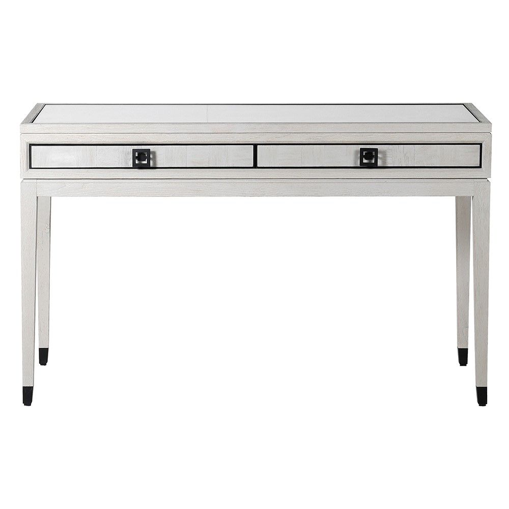 Pascal 2 Drawer Dressing Table - White