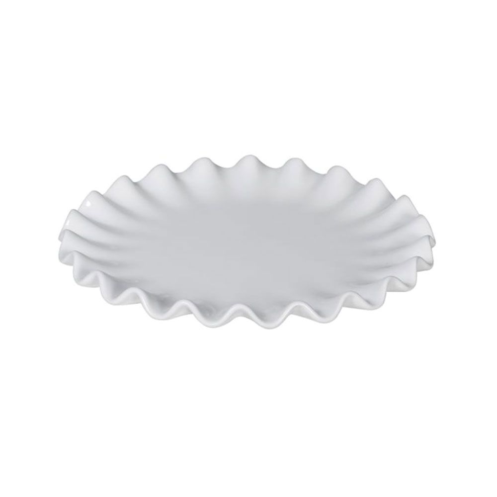 Prue Ruffled Cake Plate - Set of 2