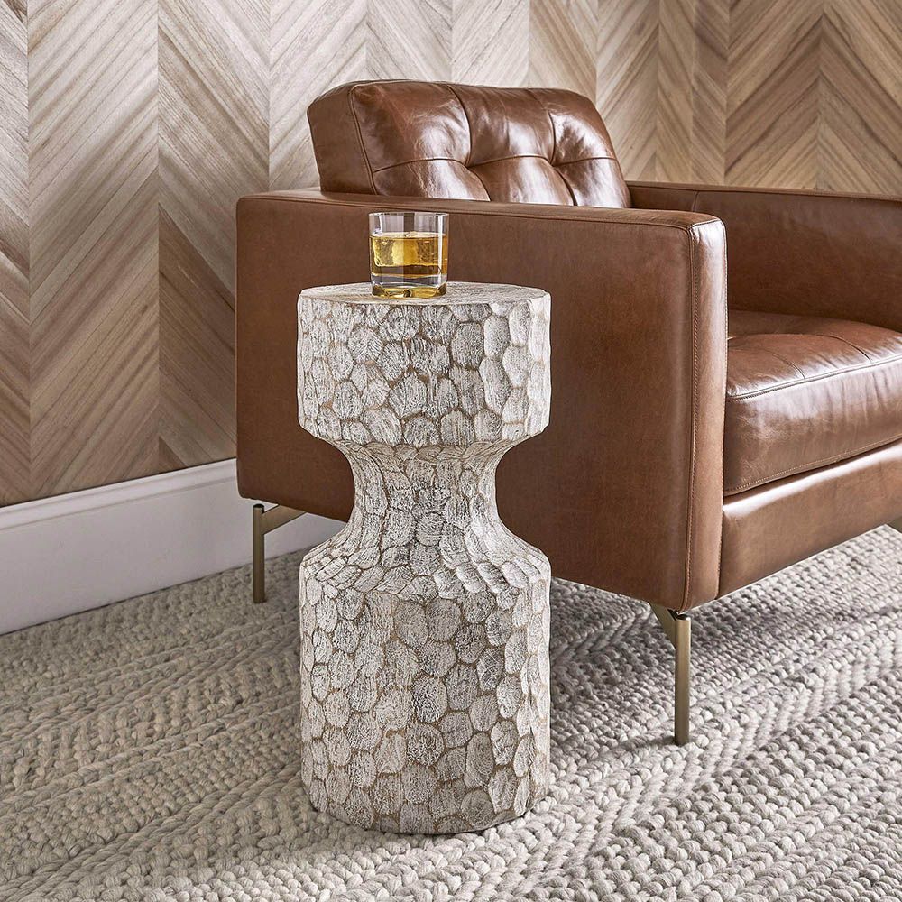 Uttermost Whittled Accent Table