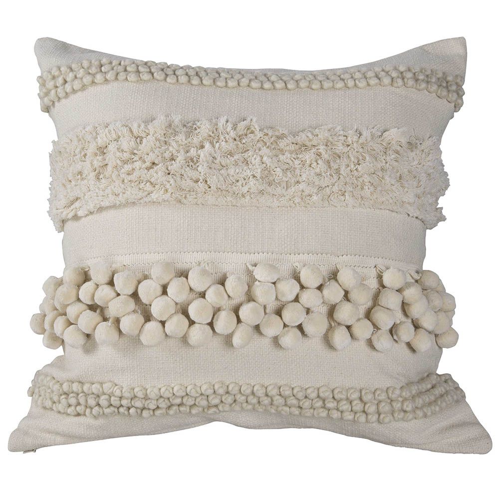 Uttermost Black Label Having A Ball Cushion - Meringue