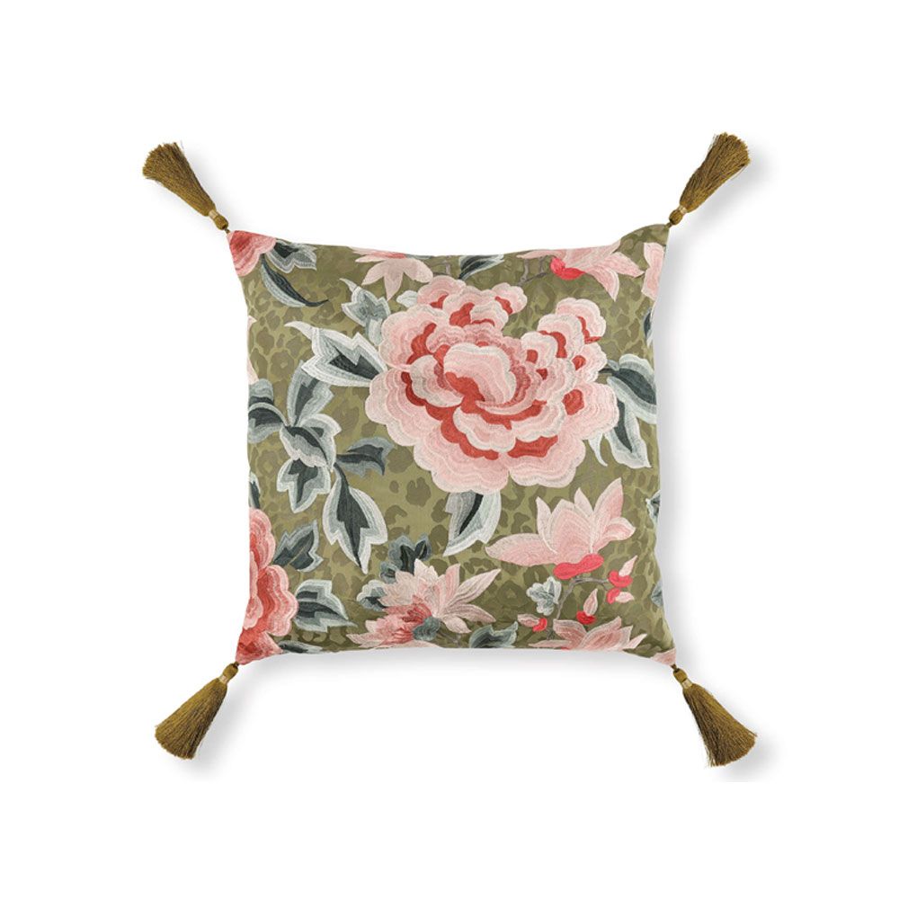 Romo Lavinia Cushion - Somerset Green