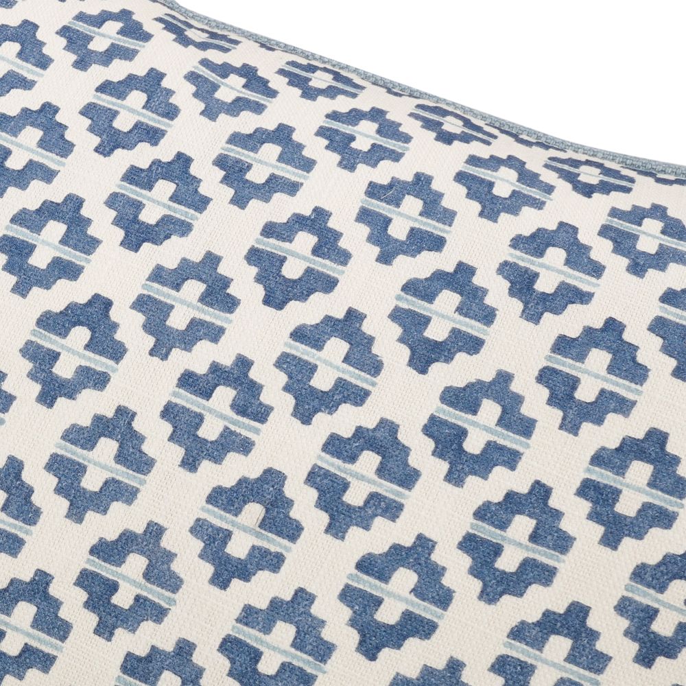 Elska Cushion - Buxton Blue
