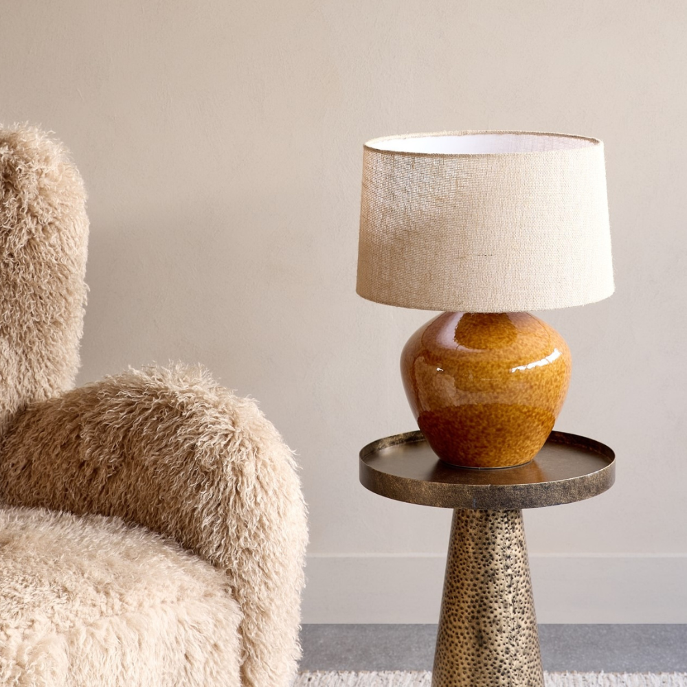 Solenne Lamp - L - Terracotta