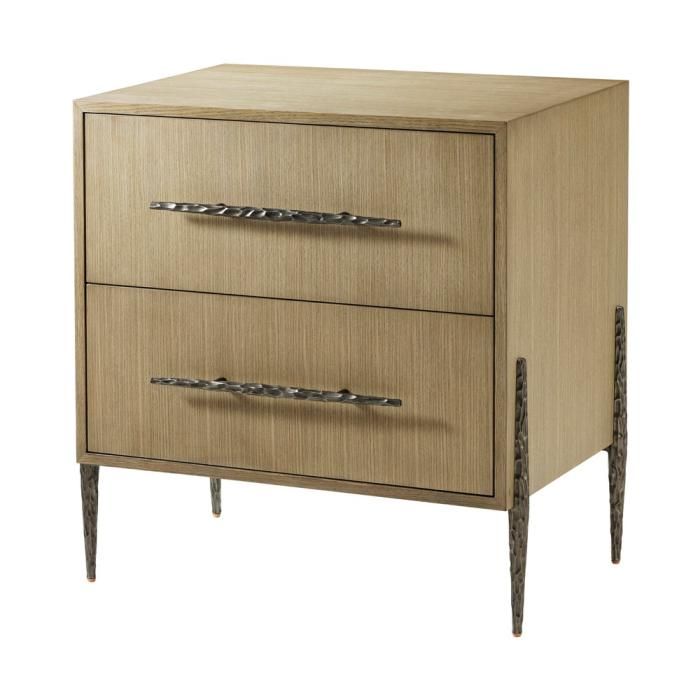 Essence Bedside Table - Two Drawer