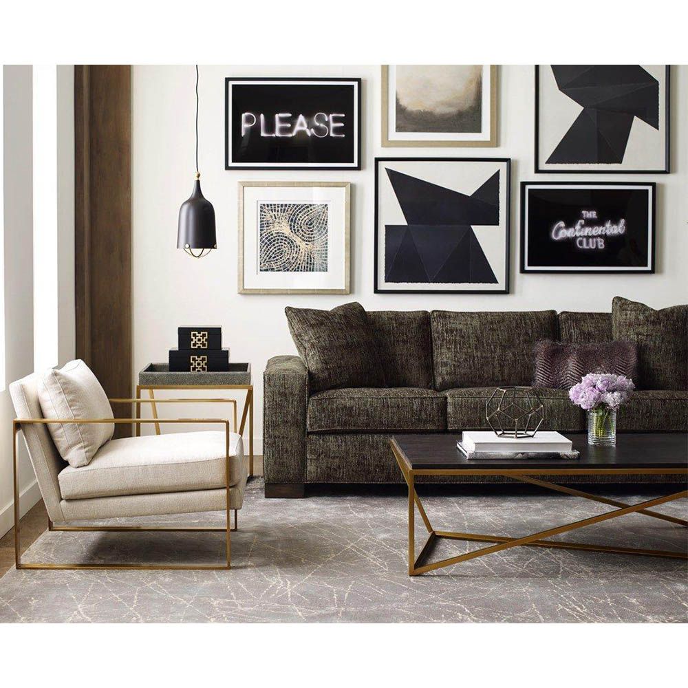 Theodore Alexander Angular Coffee Table 