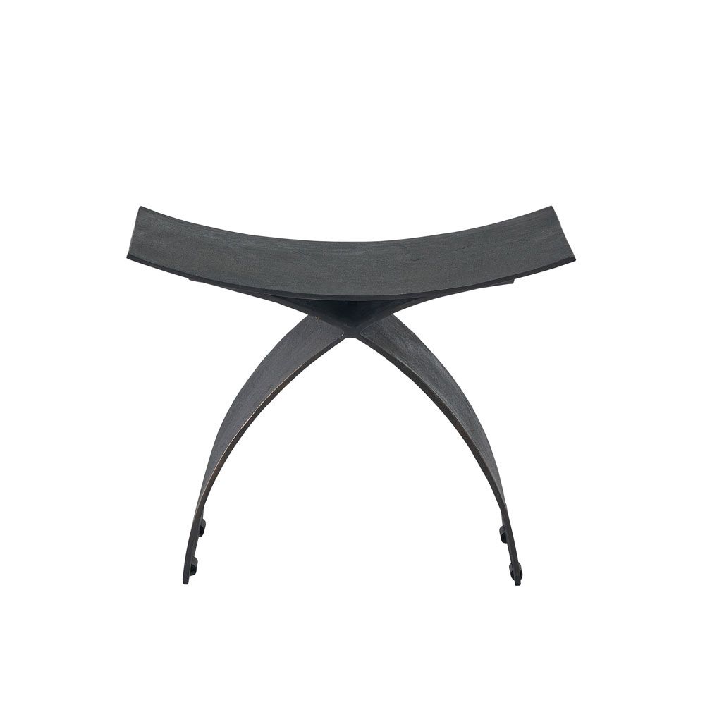 Sculpturally curved stool