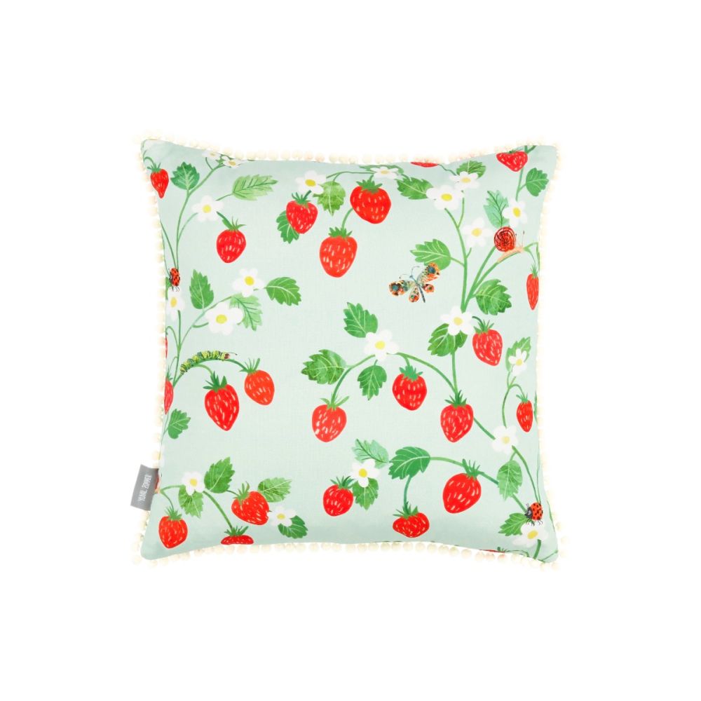 Villa Nova Strawberry Patch Cushion