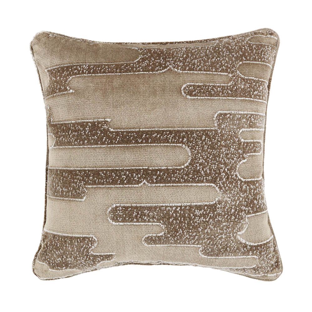 Zinc Textiles Salvador Cushion - Taupe