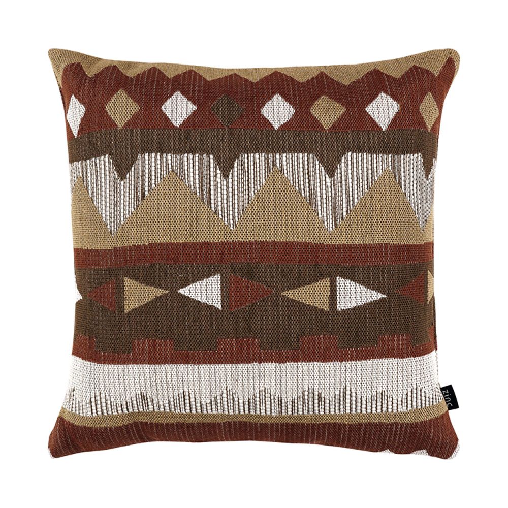Zinc Textiles Szafran Cushion - Cognac