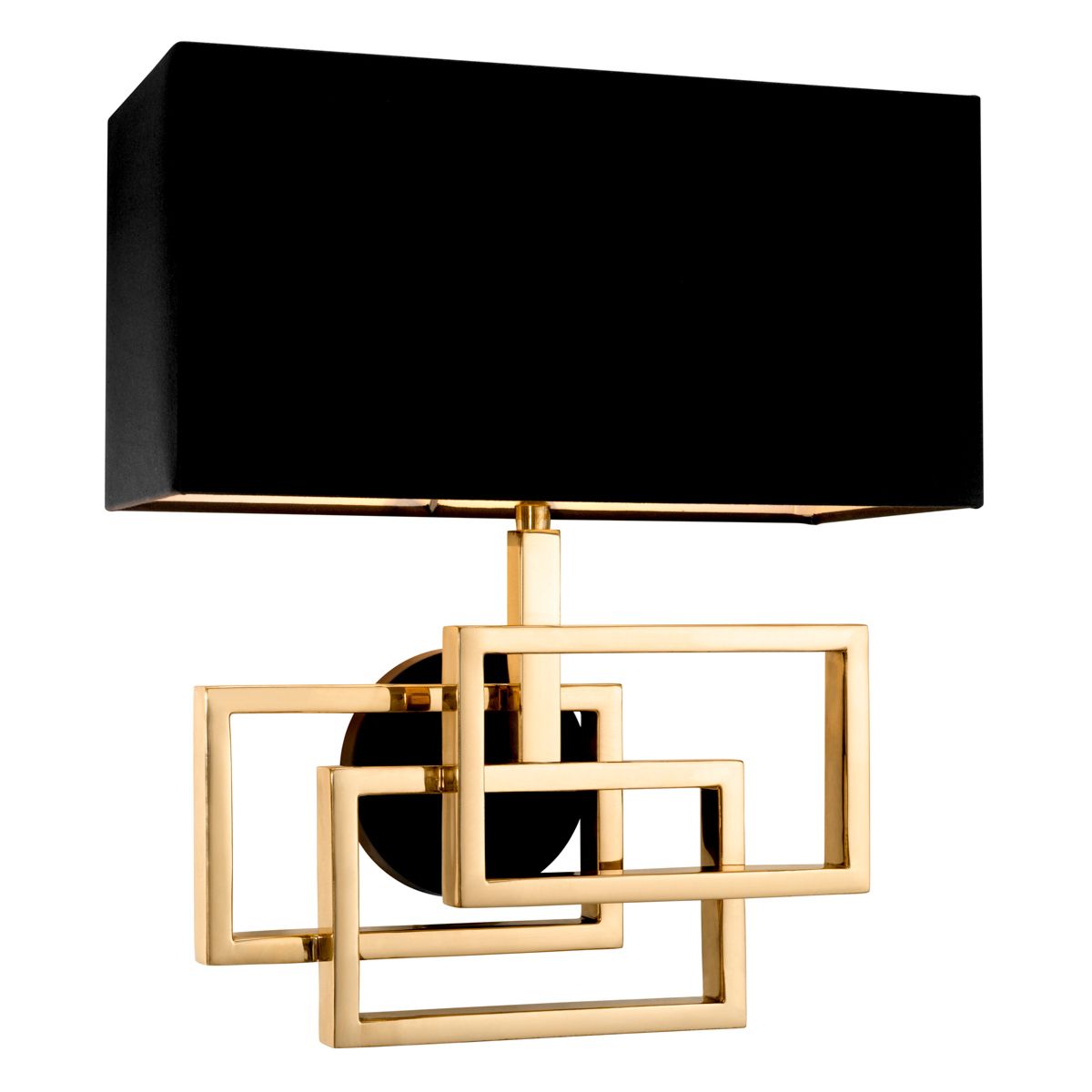 A luxury wall light by Eichholtz with a polished brass finish