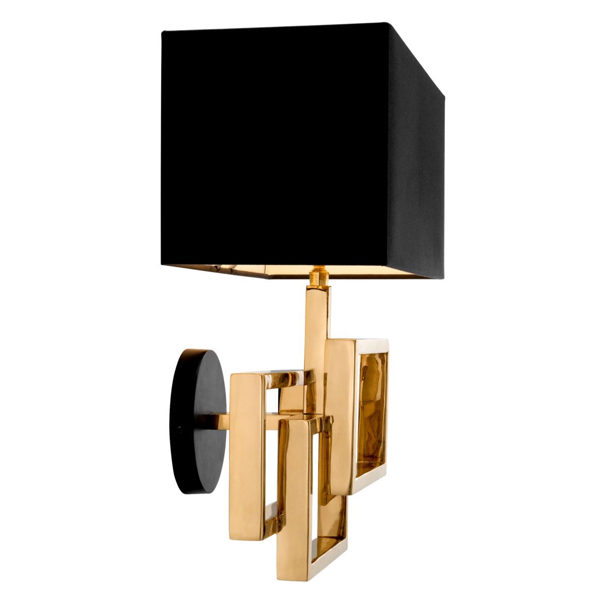 A luxury wall light by Eichholtz with a polished brass finish
