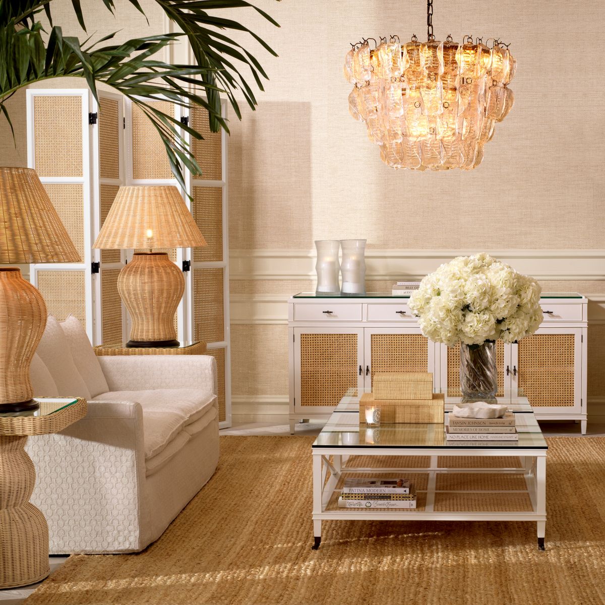Solange Chandelier - Antique Brass
