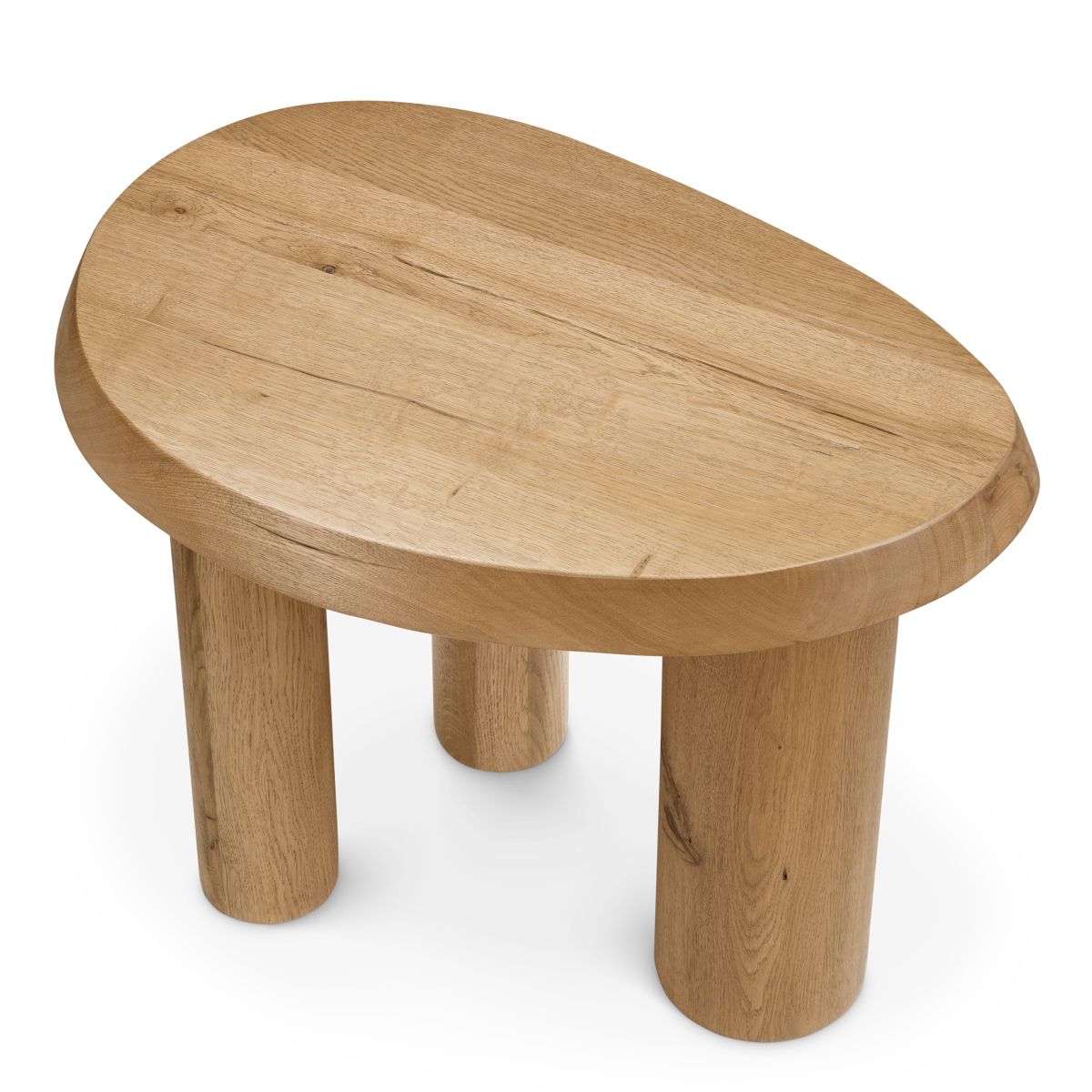 Elegant and sleek wooden rectangular side table
