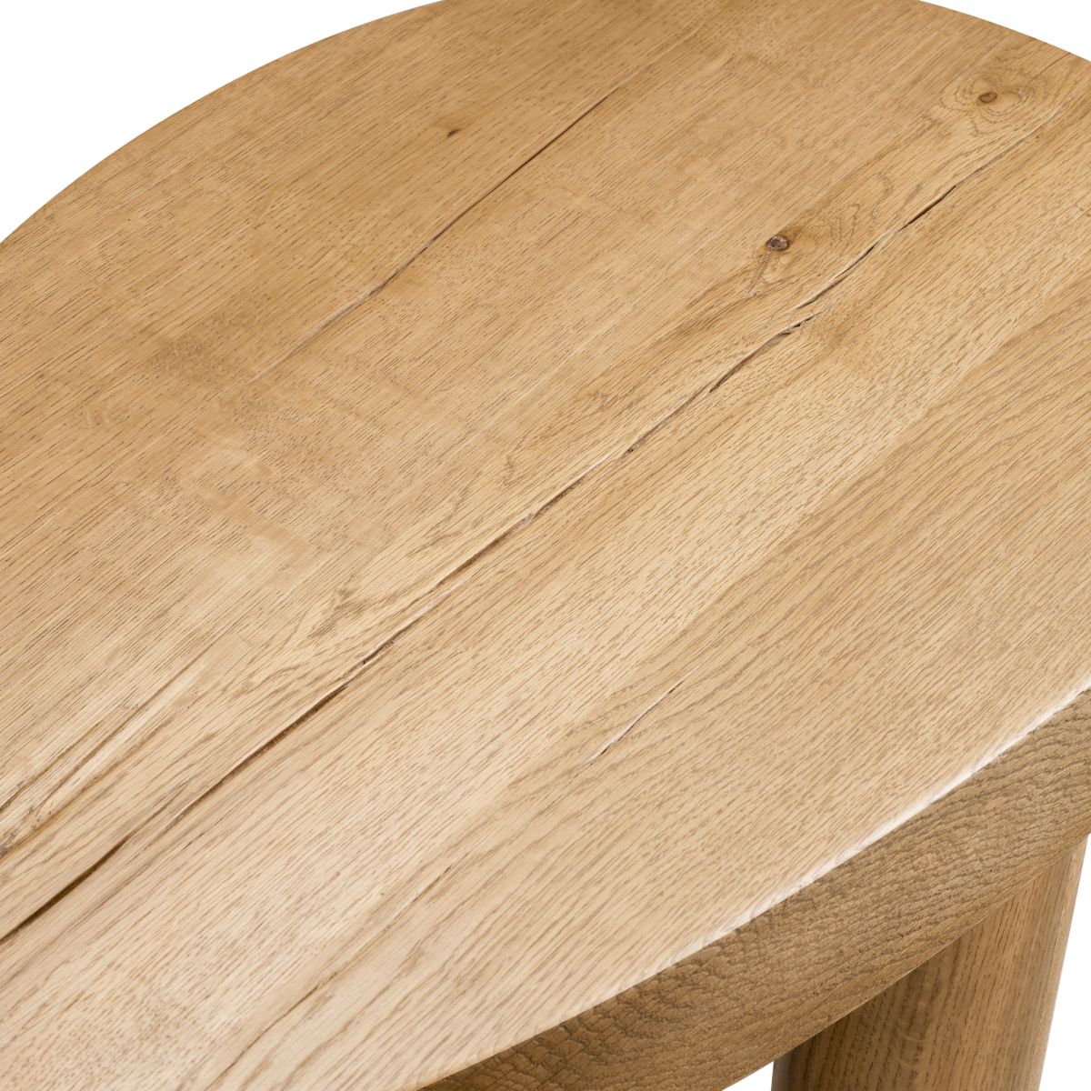 Elegant and sleek wooden rectangular side table
