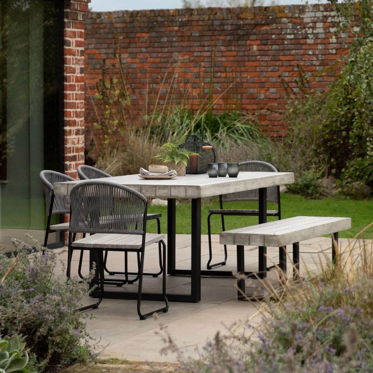 Issey Outdoor Dining Table - 6 Seater