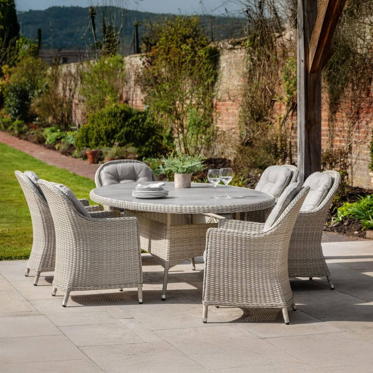 Elevate your dining experience with the Bolton 6 Seater Dining Set—stylish, sturdy, and perfect for family gatherings or entertaining guests.