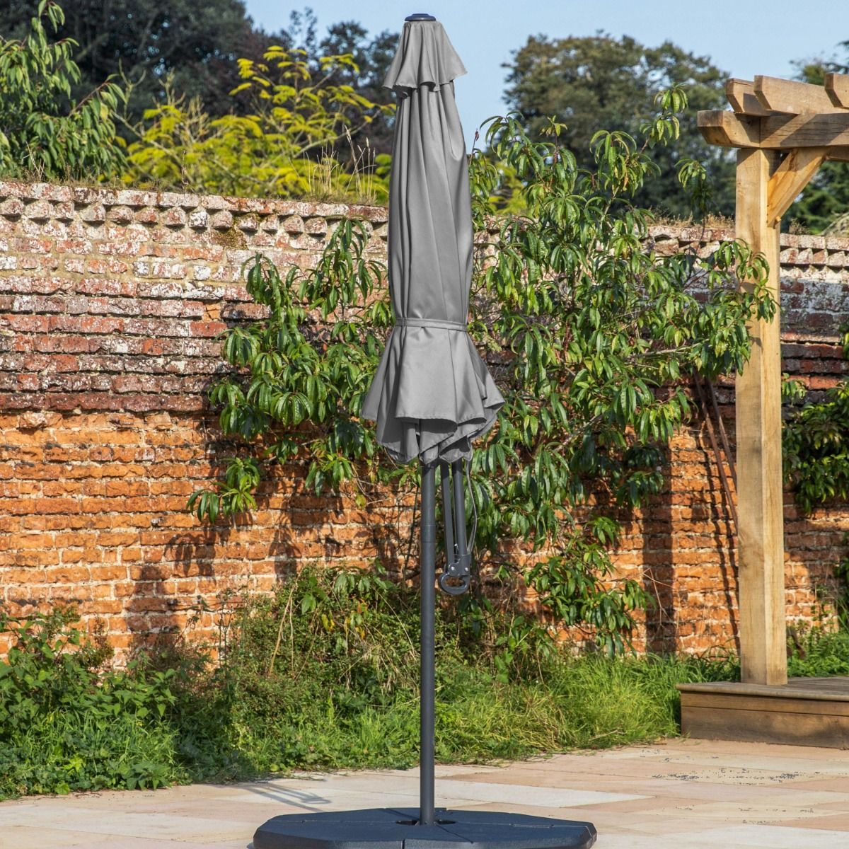 Fornillo Cantilever Parasol - Grey - 3m