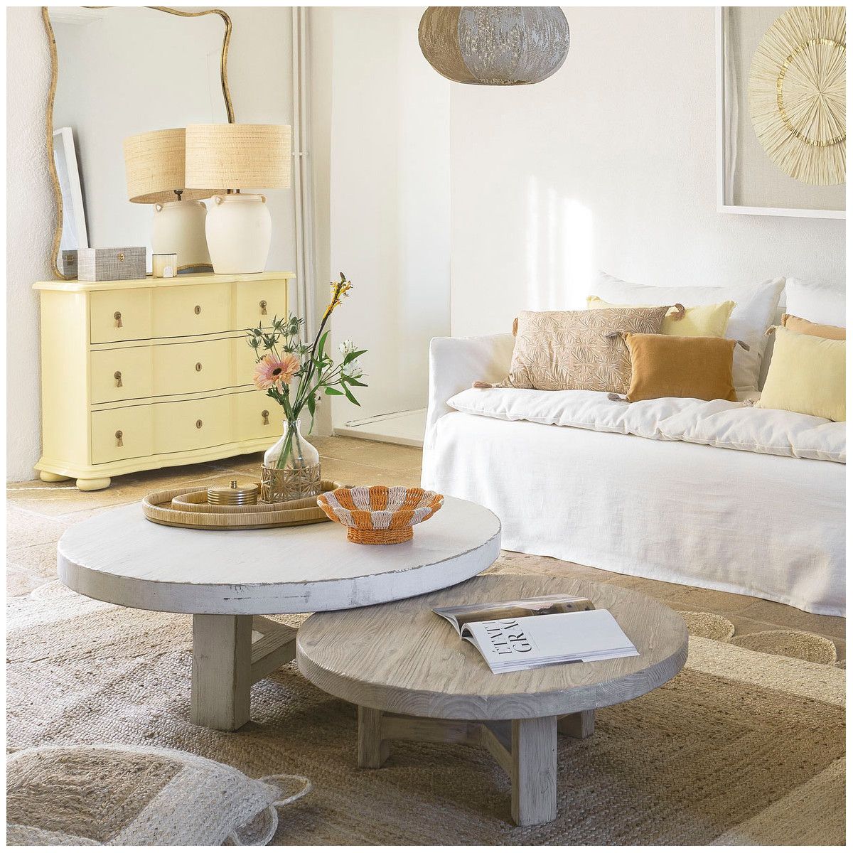 Bao Coffee Table - Natural - S