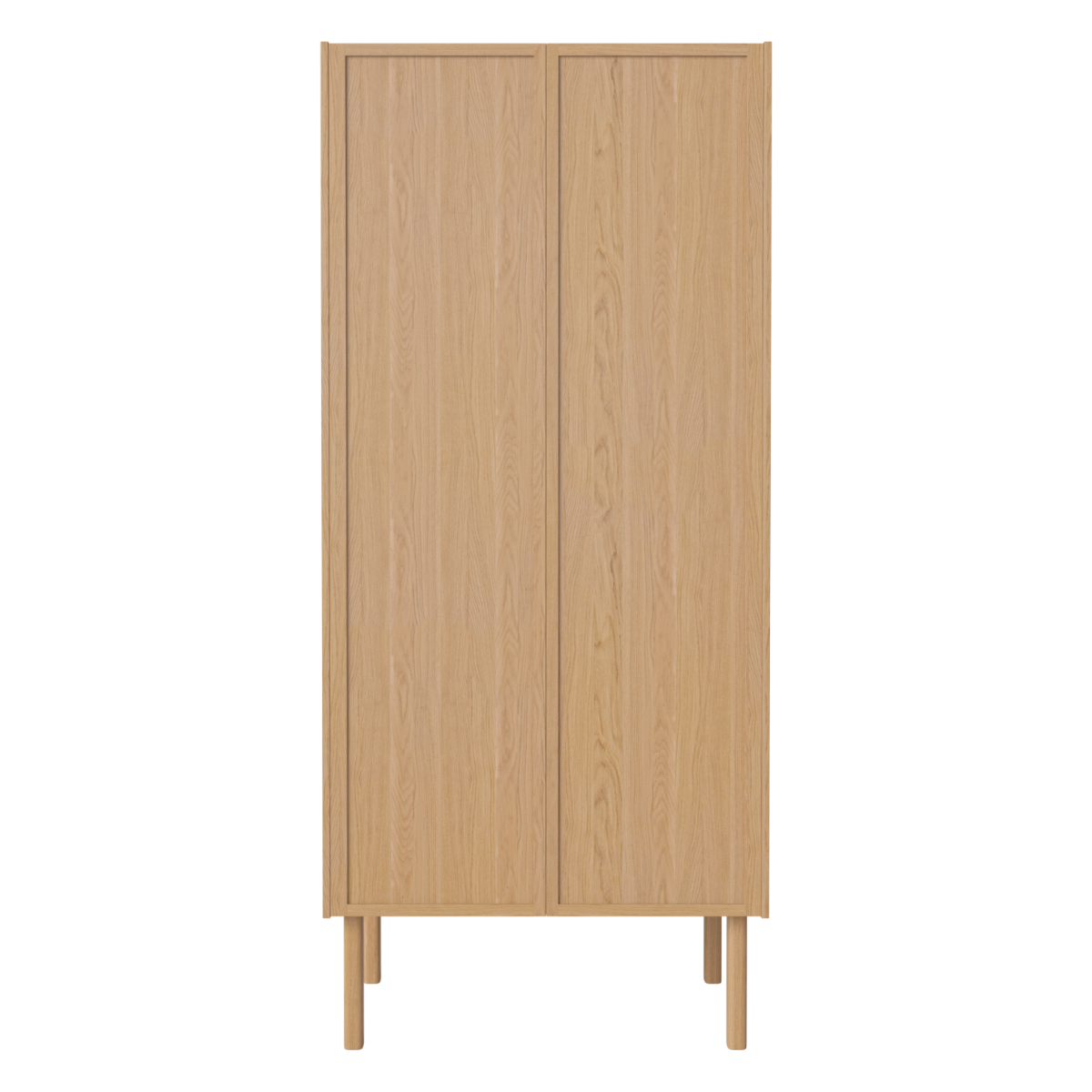 Discover the Cana Wardrobe with elegant wooden doors in oiled oak. Enhance your space with stylish storage and natural beauty. Perfect for any room!