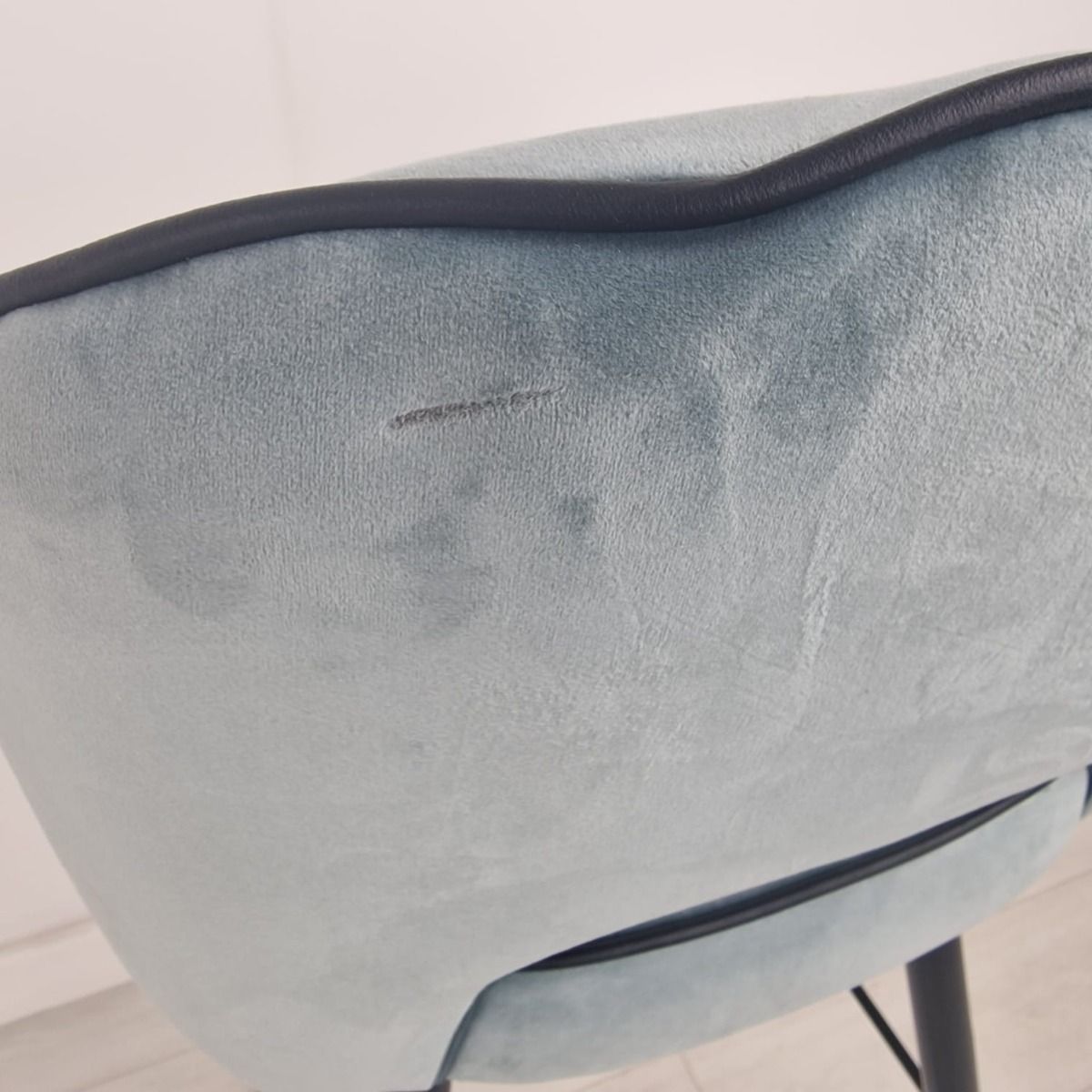 Eichholtz Cliff Bar Stool - Savona Blue - Set Of 2 (A)