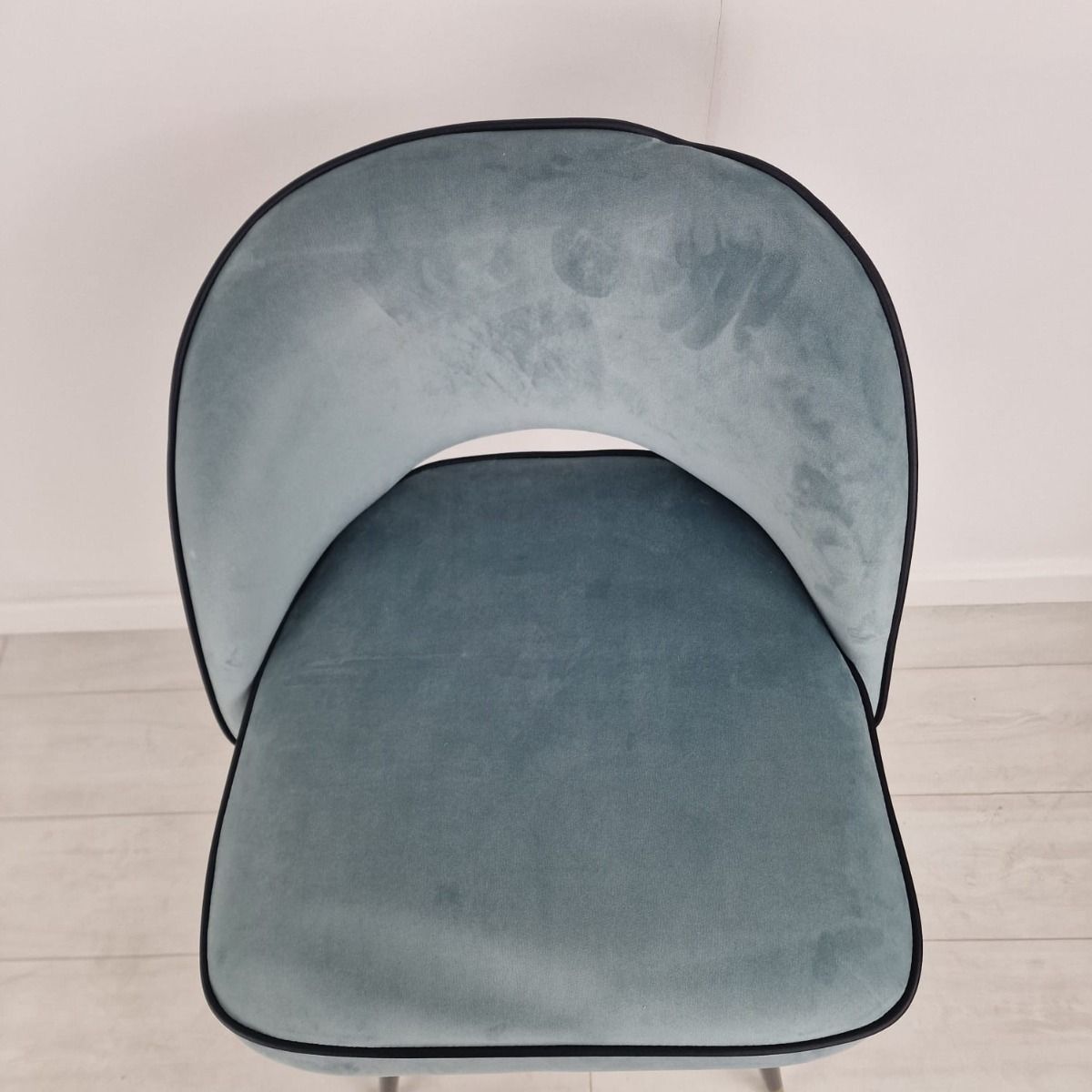 Eichholtz Cliff Bar Stool - Savona Blue - Set Of 2 (A)