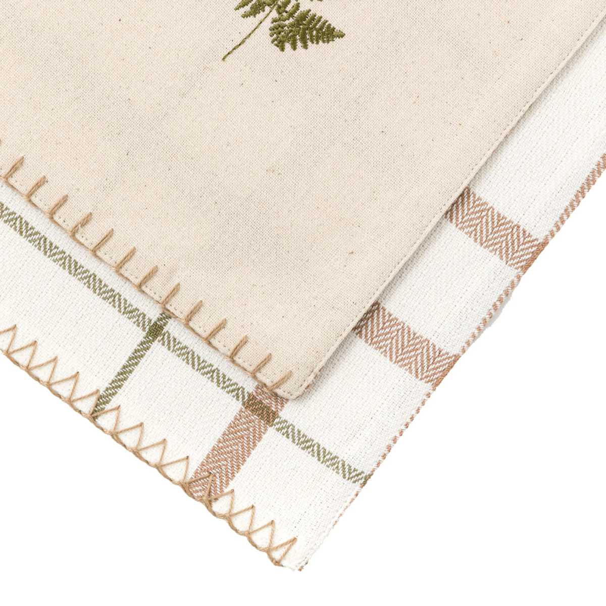 Fern Leaf Table Runner