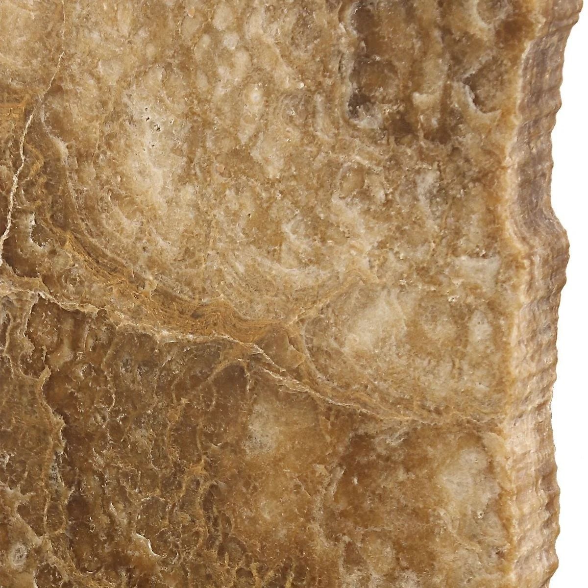 Black Label Slice Table Lamp - Latte Onyx