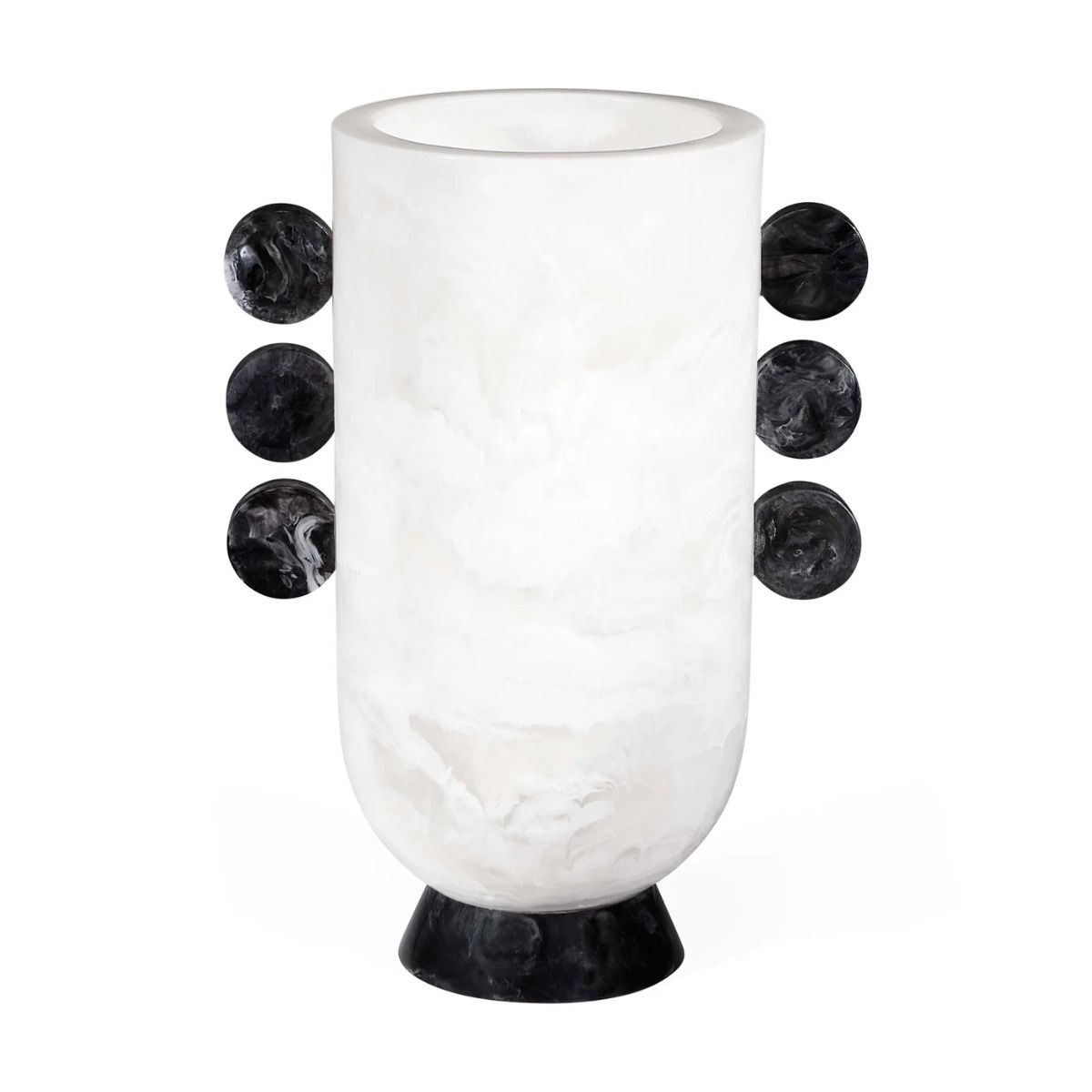 Como Black & White Disc Urn